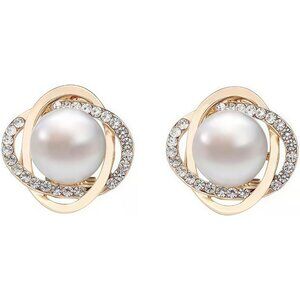 Women's Pearl Earring Hypoallergenic Dangle Earring Elegant Stunning Jewelry